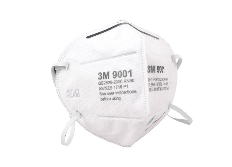3M 9001(耳戴式)/9002(头戴式) 折叠式防尘口罩 免保养防沙尘口罩